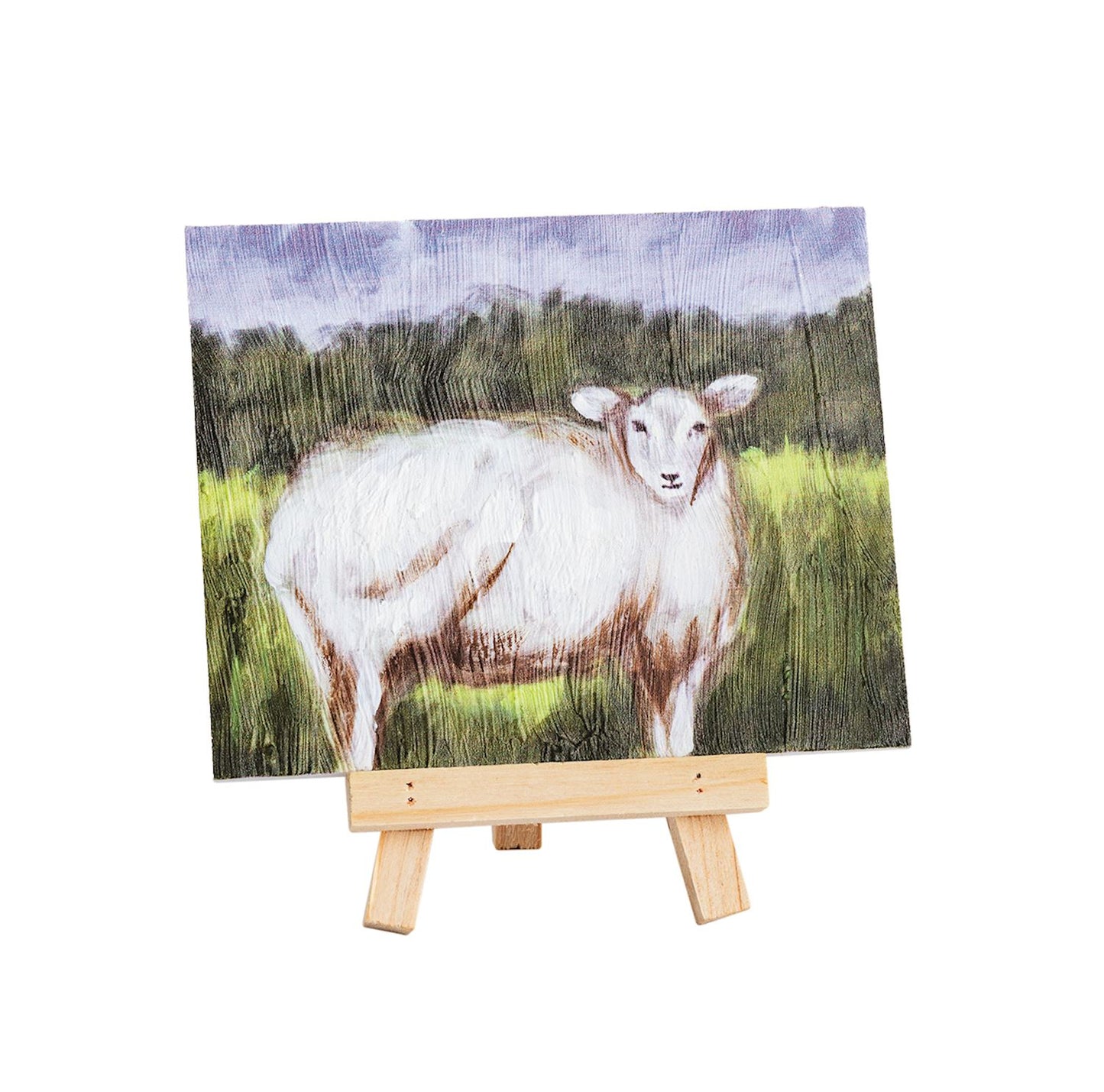 Sheep Canvas Easel Set