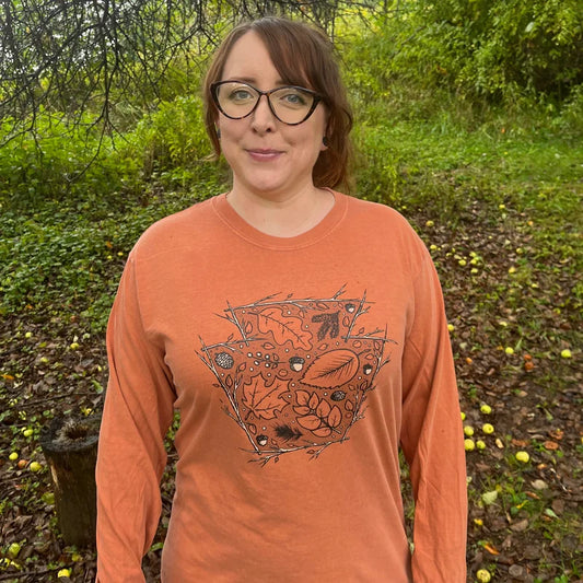 Long-Sleeve T-Shirt | Autumn Nature Keystone