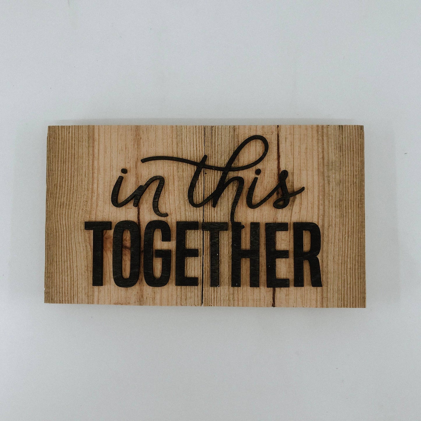 Makery Maven Co. | 'In This Together' Wall Art
