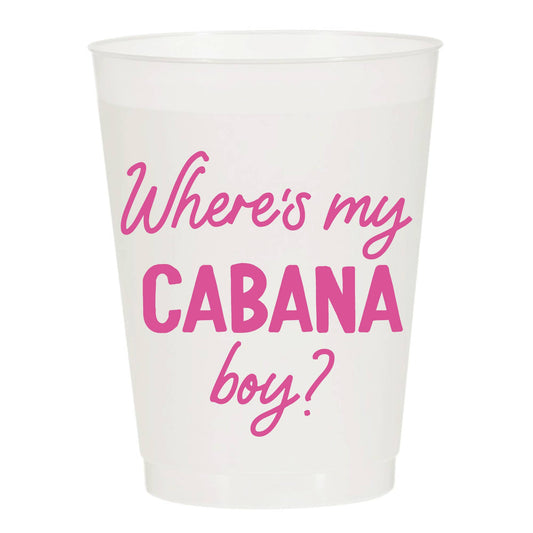 Reusable Party Cups | Where's My Cabana Boy?