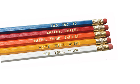 Fly Paper Products | 'You're' Grammar Pencil Set