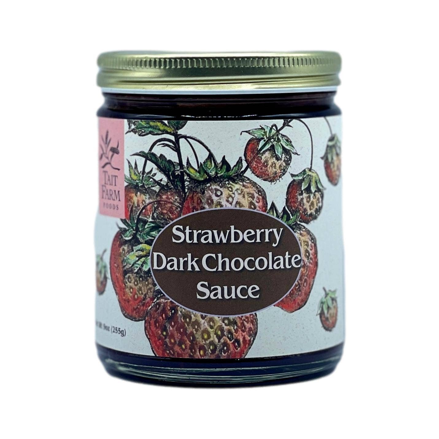Tait Farm Foods | Strawberry Dark Chocolate Sauce