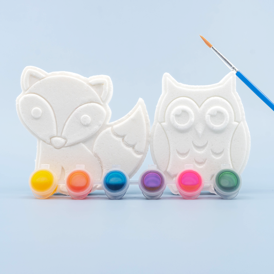 Paint Your Own Bath Bomb | Fox & Owl