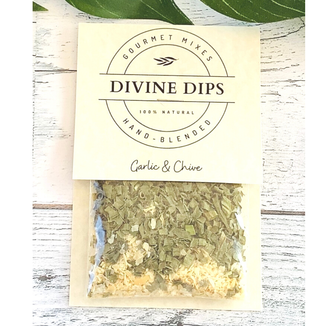 Divine Dips | Garlic & Chive Dip Mix
