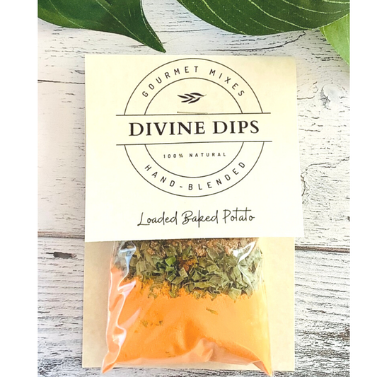 Divine Dips | Loaded Baked Potato Dip Mix