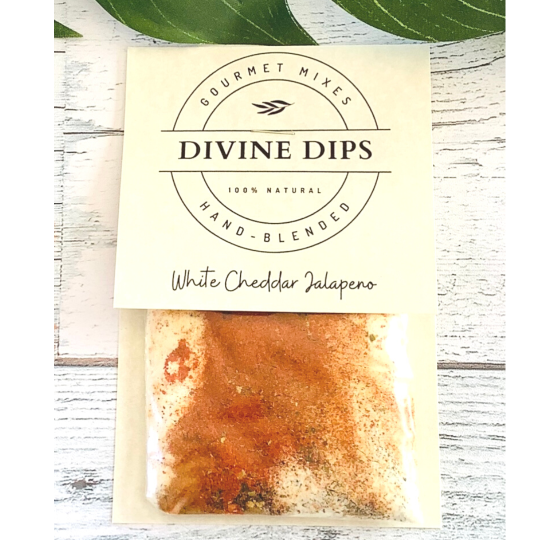 Divine Dips | White Cheddar Jalapeno Dip Mix