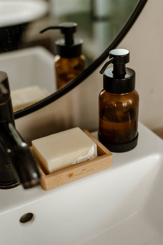 Amber Foaming Hand Soap Dispenser