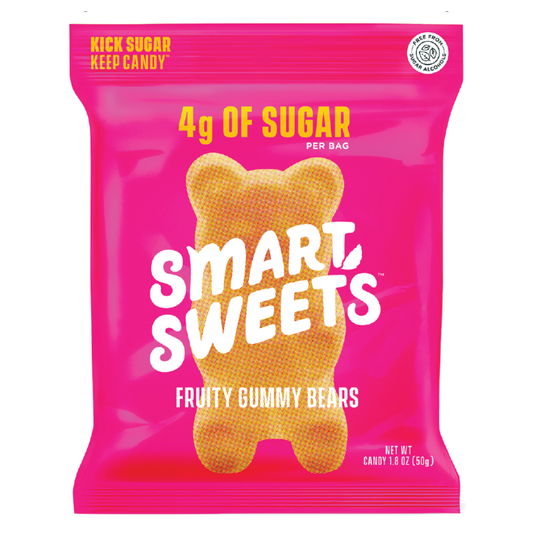 SmartSweets | Fruity Gummy Bears, 1.8oz