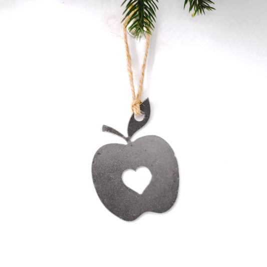 Keystone Steel Co. | Apple Heart Ornament