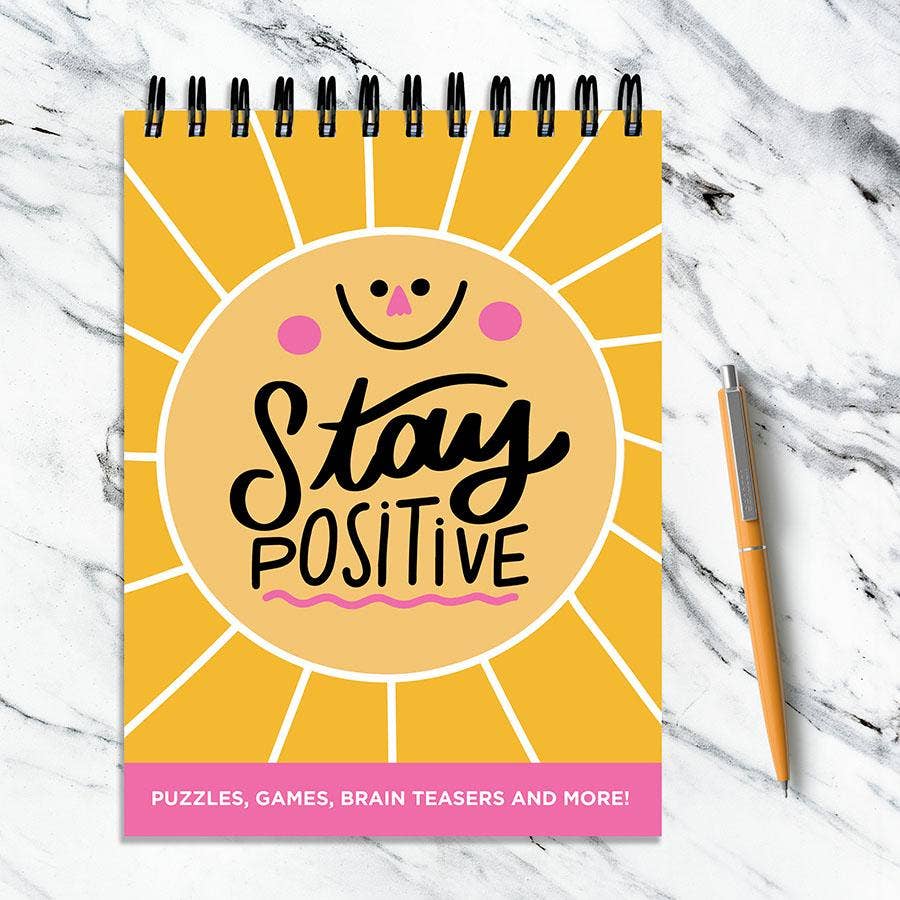 Stay Positive Puzzle Book